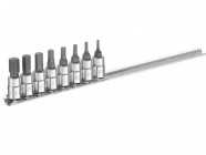 Britool Socket Set of 8 Hex Bit 1/4in Drive