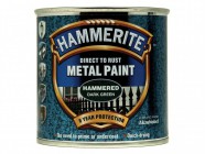 Hammerite Direct to Rust Hammered Finish Metal Paint Dark Green 250ml