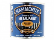 Hammerite Direct to Rust Smooth Finish Metal Paint Yellow 250ml