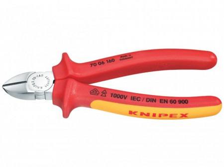 Knipex VDE Diagonal Cutter 180mm