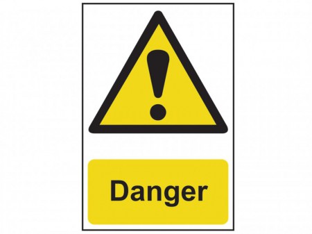 Danger - PVC 200 x 300mm