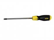 Stanley Tools Cushion Grip Screwdriver Pozi 1pt x 75mm