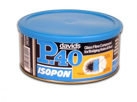 U-Pol P40 Glass Fibre Repair Paste Tin 600ml