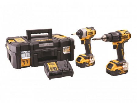 XMS DEWALT 18V Combi & Impact Drill Twin Pack