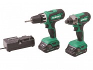 XMS Hikoki 18V Combi & Impact Drill Twin Pack