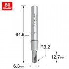 TREND C052X8MMTC RADIUS 3.2MM RAD X 6.3MM DIA       