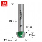 TREND C054X8MMTC RADIUS 6.3MM RAD X 12.7MM DIA      