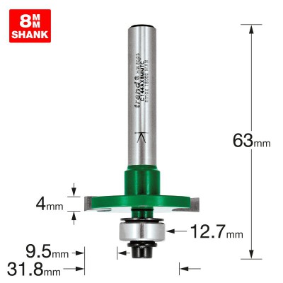 TREND C144AX8MMTC SLOTTING 4.0MM CUT X 31.8MM DIA    