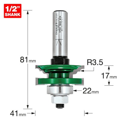 TREND C156X1/2TC PROFILE SCRIBER FLAT CLASSIC SET   