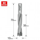 TREND C177X8MMTC DOWEL DRILL 10MM X 35MM CUT        