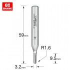 TREND C050X8MMTC RADIUS 1.6MM RAD X 3.2MM DIA       