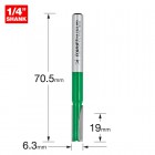 TREND C007LX1/4TC POCKET 6.3MM DIA X 19MM CUT        