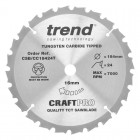 TREND CSB/CC18424T CRAFT BLADE CC 184MM X 24T X 16MM T