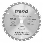 TREND CSB/18430 CRAFT SAW BLADE 184MM X 30T X 16MM 