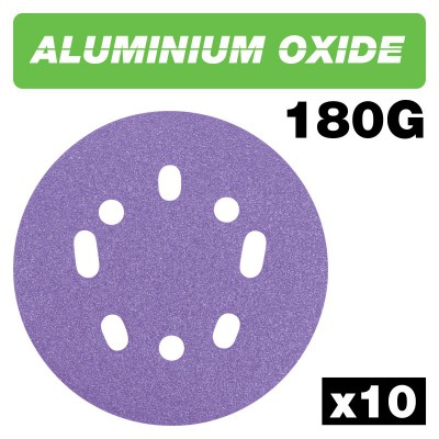 TREND AB/125/180A RANDOM ORBITAL SAND DISC 125 X 180G 10PC