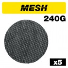 TREND AB/125/240M MESH RANDOM ORBITAL SAND DISC 125MM 5PC