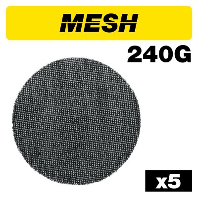 TREND AB/125/240M MESH RANDOM ORBITAL SAND DISC 125MM 5PC