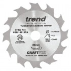 TREND CSB/13612TA CRAFT SAW BLADE 136 X 12T X 20 THIN