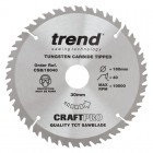 TREND CSB/18030 CRAFT SAW BLADE 180MM X 30T X 30MM