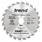 TREND CSB/21024 CRAFT SAW BLADE 210MM X 24T X 30MM 