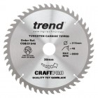 TREND CSB/21548 CRAFT SAW BLADE 215MM X 48T X 30MM 