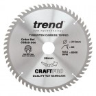 TREND CSB/21560 CRAFT SAW BLADE 215MM X 60T X 30MM 