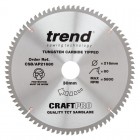 TREND CSB/AP21680 CRAFT BLADE TCP 216MM X 80T X 30MM 