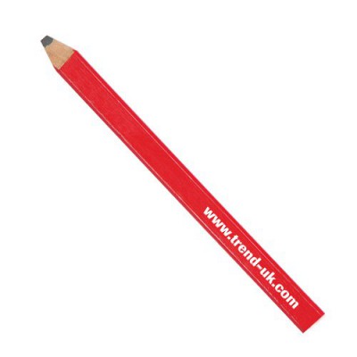 TREND PENCIL/CR/3 CARPENTERS PENCILS RED MEDIUM 3 PAC