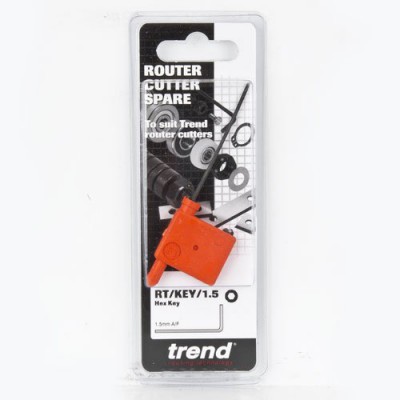 TREND RT/KEY/1.5 ROTATIP SPARE HEX KEY 1.5MM A/F    