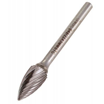 TREND S49/22X3MMSTC S/CARBIDE BURR 6MM DIA TREE        