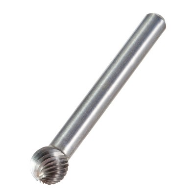 TREND S49/6X6MMSTC S/CARBIDE BURR 10MM DIA BALL END   