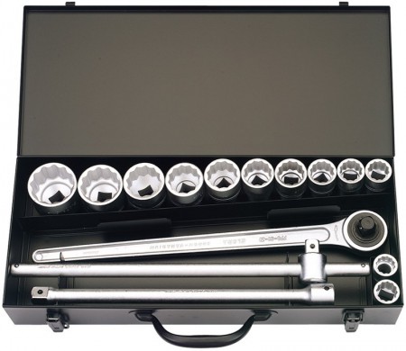 15 PIECE 3/4\" SQUARE DRIVE ELORA IMPERIAL SOCKET SET