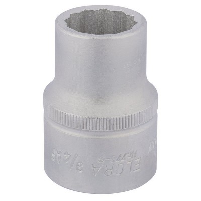 3/4\" 3/4\" SQUARE DRIVE ELORA BI-HEXAGON SOCKET