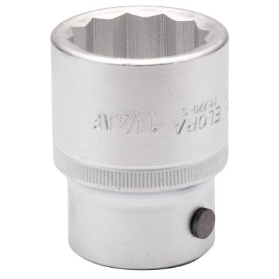 1.1/4\" 3/4\" SQUARE DRIVE ELORA BI-HEXAGON SOCKET