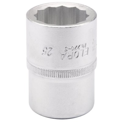 25MM 3/4\" SQUARE DRIVE ELORA BI-HEXAGON SOCKET