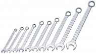 10 PIECE ELORA LONG METRIC COMBINATION SPANNER SET