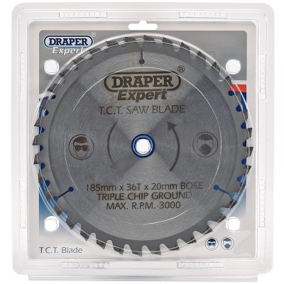 DRAPER 185MM 36T METAL SAW BLADE