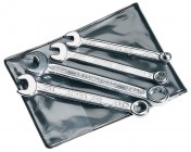 4 PIECE ELORA MIDGET BA COMBINATION SPANNER SET