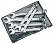 6 PIECE ELORA MIDGET METRIC COMBINATION SPANNER SET