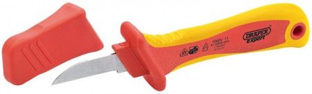 DRAPER Expert 200mm VDE Approved Fully Insulated Cable Knife