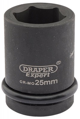 DRAPER Expert 25mm 3/4\" Square Drive Hi-Torq® 6 Point Impact Socket