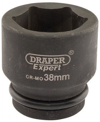 DRAPER Expert 38mm 3/4\" Square Drive Hi-Torq® 6 Point Impact Socket