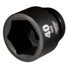 DRAPER Expert 40mm 3/4\" Square Drive Hi-Torq® 6 Point Impact Socket