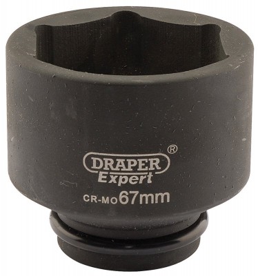 DRAPER Expert 67mm 3/4\" Square Drive Hi-Torq® 6 Point Impact Socket