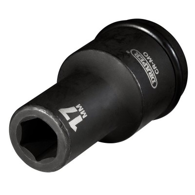 DRAPER Expert 17mm 3/4\" Square Drive Hi-Torq® 6 Point Deep Impact Socket