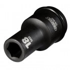 DRAPER Expert 18mm 3/4\" Square Drive Hi-Torq® 6 Point Deep Impact Socket