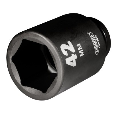 DRAPER Expert 42mm 3/4\" Square Drive Hi-Torq® 6 Point Deep Impact Socket