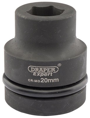 DRAPER Expert 20mm 1\" Square Drive Hi-Torq® 6 Point Impact Socket