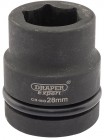 DRAPER Expert 28mm 1\" Square Drive Hi-Torq® 6 Point Impact Socket