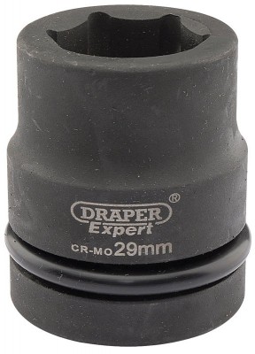 DRAPER Expert 29mm 1\" Square Drive Hi-Torq® 6 Point Impact Socket